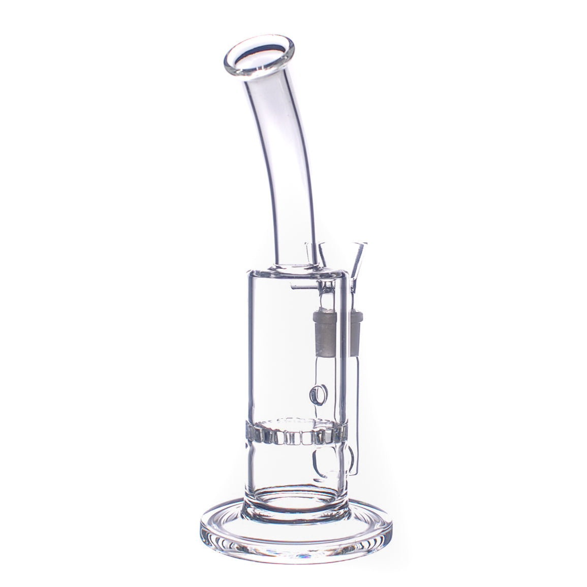 9 GLASS TOBACCO WATER PIPE TWISTING BALL & NECK